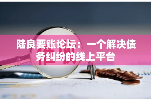 陆良要账论坛：一个解决债务纠纷的线上平台