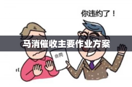 马消催收主要作业方案