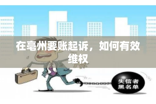 在亳州要账起诉，如何有效维权